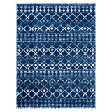 SAFAVIEH Berber Fringe Mirveta Liller Trellis Area Rug