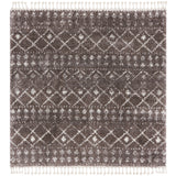 SAFAVIEH Berber Fringe Mirveta Liller Trellis Area Rug