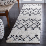 SAFAVIEH Berber Shag Jakolien Light Grey/Cream Rug