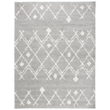 SAFAVIEH Berber Shag Jakolien Light Grey/Cream Rug