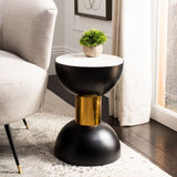 SAFAVIEH Berfin Round Accent Table - 12" x 12" x 17" - 12Wx12Dx17H