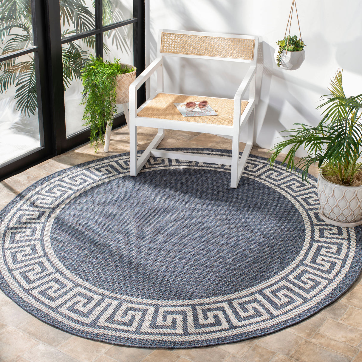 SAFAVIEH Bermuda Washable Floresha Indoor/ Outdoor Waterproof Rug