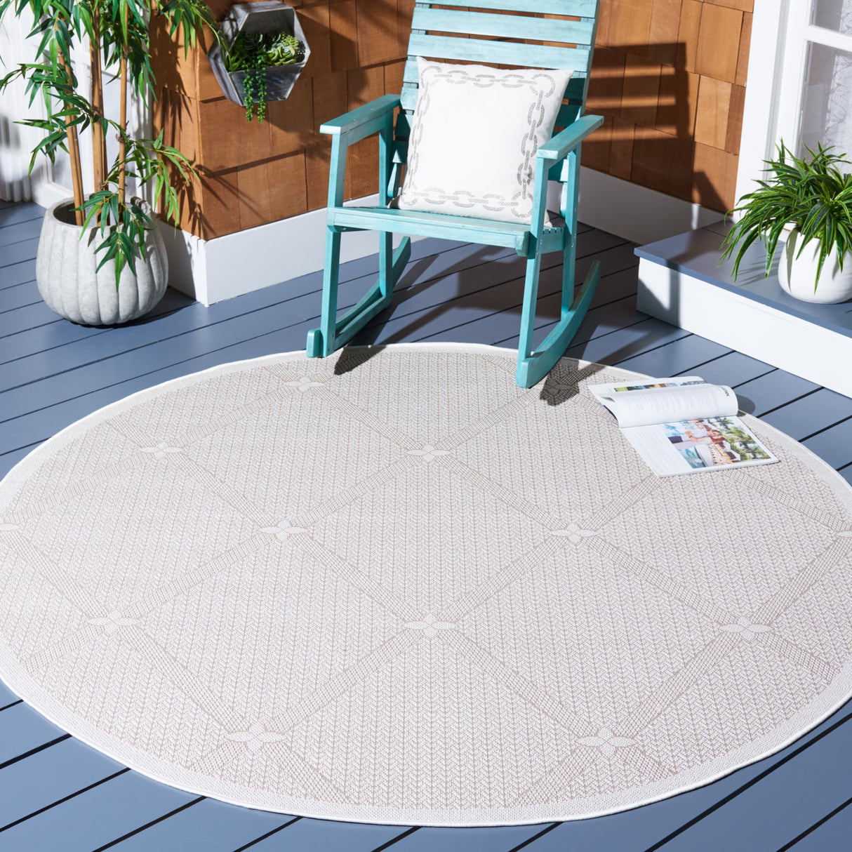 SAFAVIEH Bermuda Washable Rosenda Indoor/ Outdoor Waterproof Rug