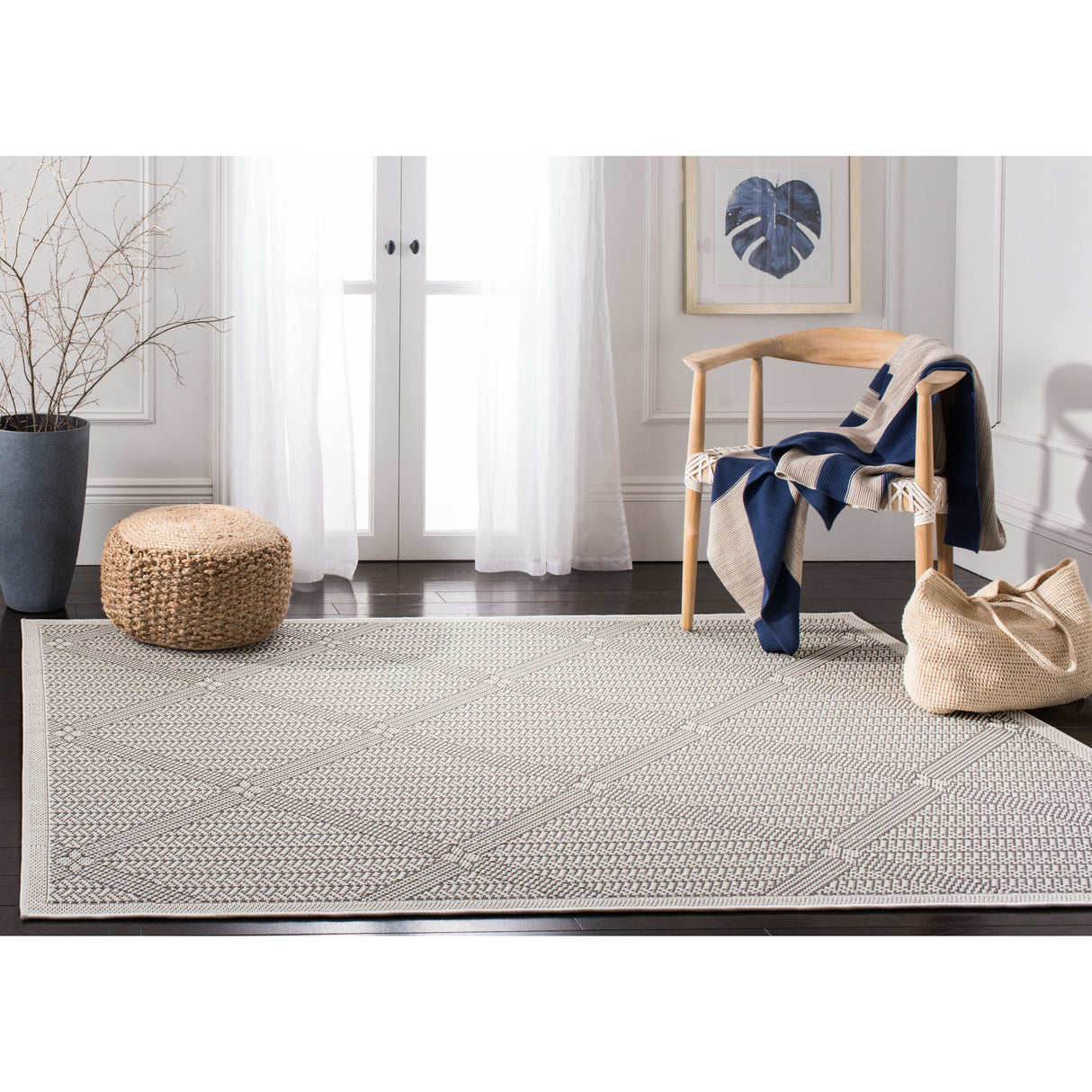 SAFAVIEH Bermuda Washable Rosenda Indoor/ Outdoor Waterproof Rug