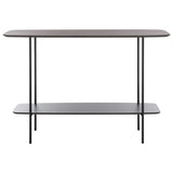 SAFAVIEH Bernadine Lower Shelf Console Table - 47.3 In. W x 15.8 In. D x 31.5 In. H - 47Wx16Dx32H