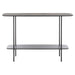 SAFAVIEH Bernadine Lower Shelf Console Table - 47.3 In. W x 15.8 In. D x 31.5 In. H - 47Wx16Dx32H