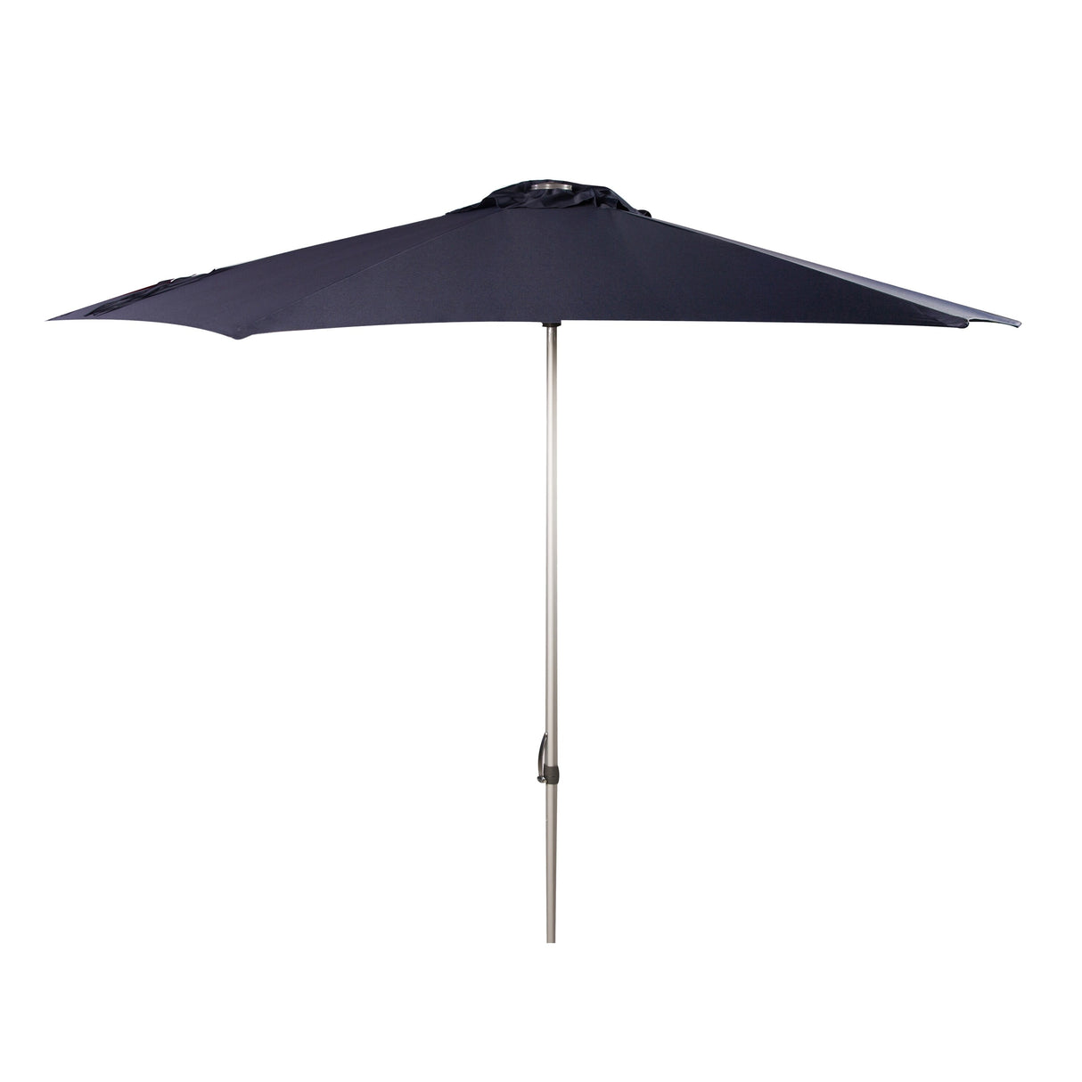 SAFAVIEH Bernd Aluminum Tilt And Crank 9-Foot Easy Glide Market Patio Umbrella, Base Not Included