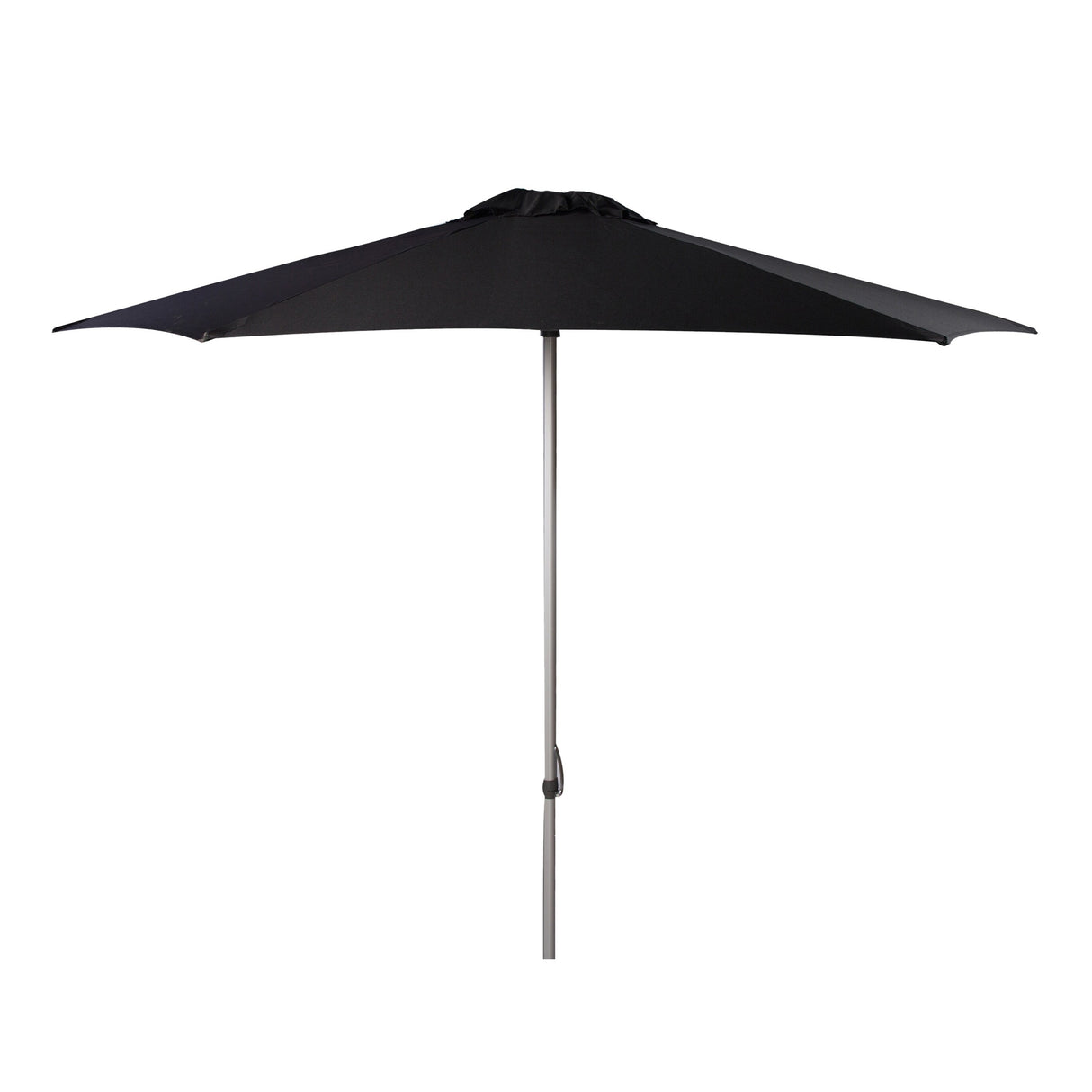 SAFAVIEH Bernd Aluminum Tilt And Crank 9-Foot Easy Glide Market Patio Umbrella, Base Not Included