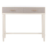 SAFAVIEH Bertina 2-Drawer Console Table - 35.5" W x 13" L x 29.5" H - 36Wx13Dx30H