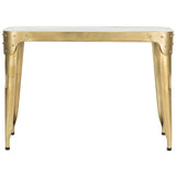 SAFAVIEH Bettina Gold Iron Console Table - 43" x 15" x 31" - 43Wx15Dx31H