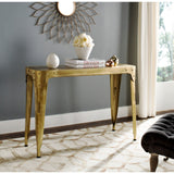 SAFAVIEH Bettina Gold Iron Console Table - 43" x 15" x 31" - 43Wx15Dx31H