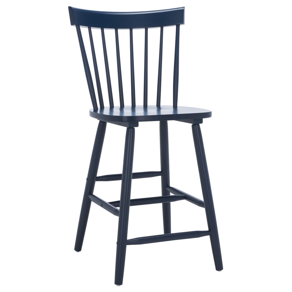 SAFAVIEH Biddie 24-inch Spindle Farmhouse Counter Stool (Set of 2) - 20" W x 21" D x 39" H - 20Wx21Dx39H