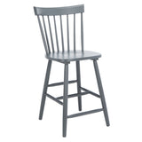 SAFAVIEH Biddie 24-inch Spindle Farmhouse Counter Stool (Set of 2) - 20" W x 21" D x 39" H - 20Wx21Dx39H