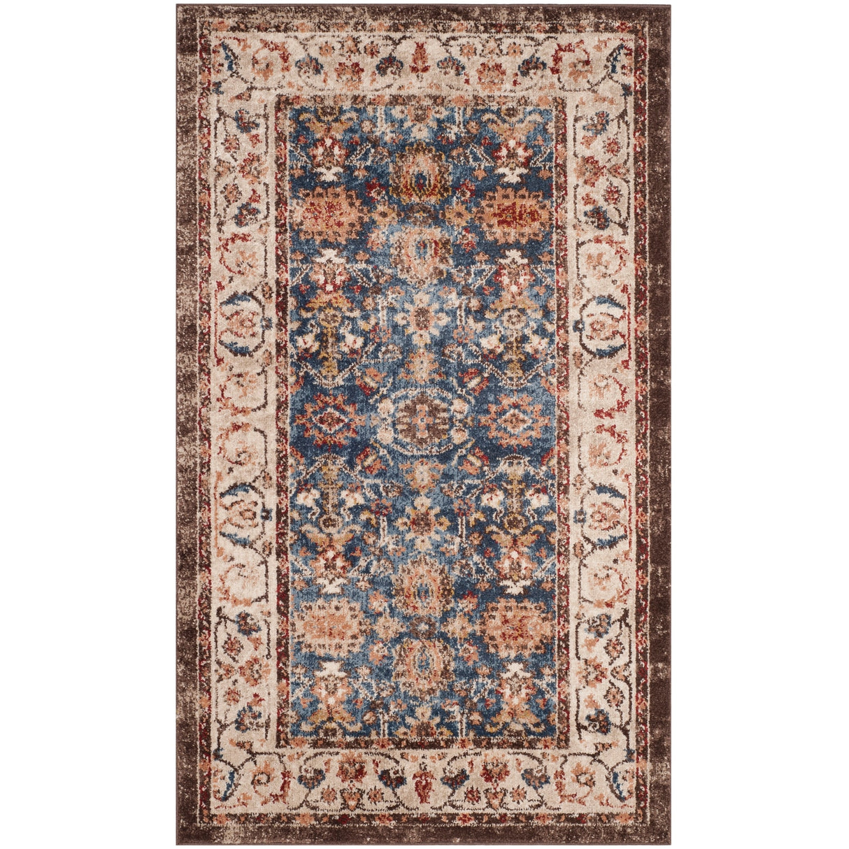 SAFAVIEH Bijar Hayna Traditional Oriental Distressed Rug