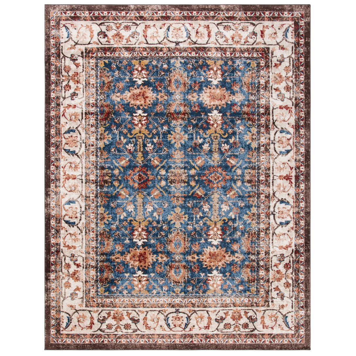 SAFAVIEH Bijar Hayna Traditional Oriental Distressed Rug