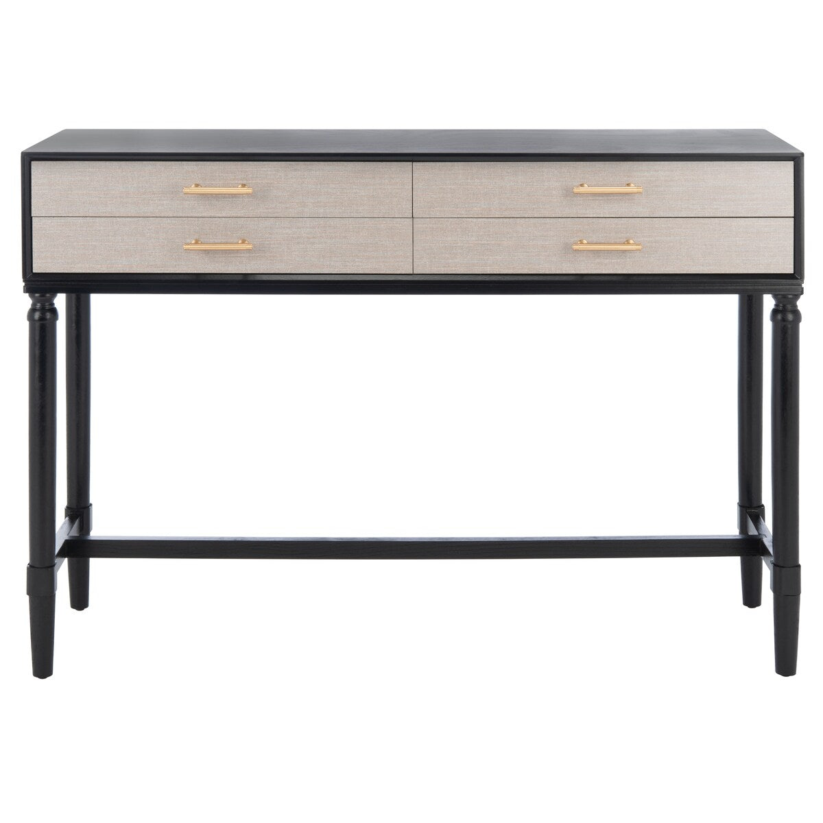 SAFAVIEH Birdella 4-Drawer Console Table - 42" W x 13" L x 29.5" H - 42Wx13Dx30H