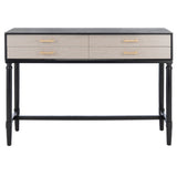 SAFAVIEH Birdella 4-Drawer Console Table - 42" W x 13" L x 29.5" H - 42Wx13Dx30H