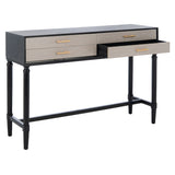 SAFAVIEH Birdella 4-Drawer Console Table - 42" W x 13" L x 29.5" H - 42Wx13Dx30H