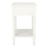 SAFAVIEH Biruta 1-Drawer Bottom Shelf Accent Table - 19" W x 15.8" L x 26" H - 19Wx16Dx26H