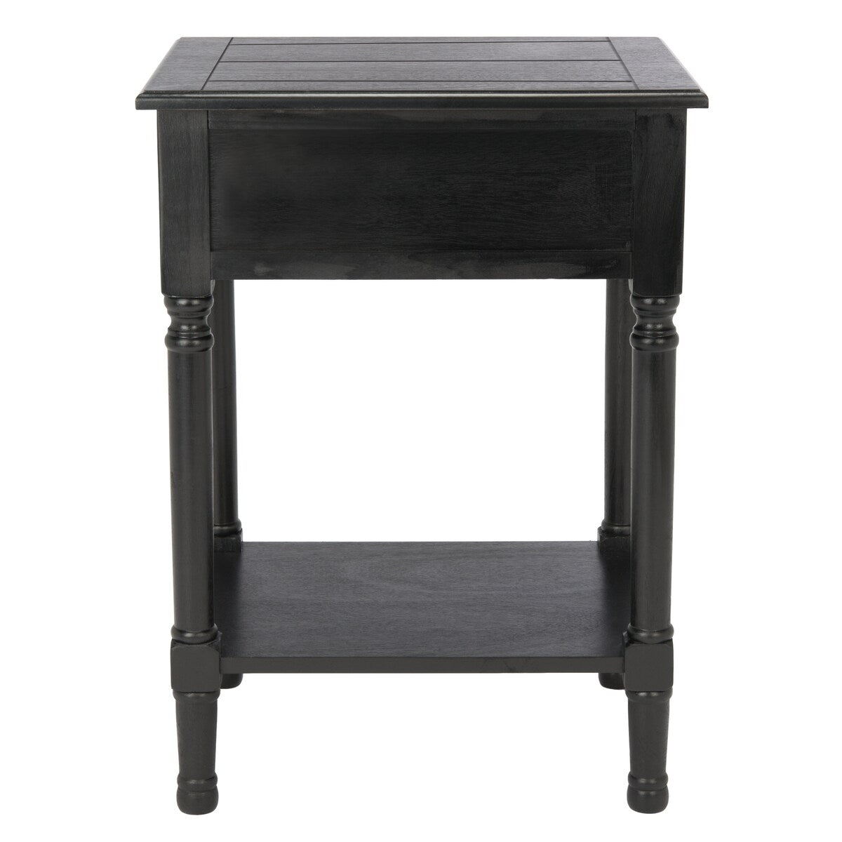 SAFAVIEH Biruta 1-Drawer Bottom Shelf Accent Table - 19" W x 15.8" L x 26" H - 19Wx16Dx26H