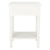 SAFAVIEH Biruta 1-Drawer Bottom Shelf Accent Table - 19" W x 15.8" L x 26" H - 19Wx16Dx26H