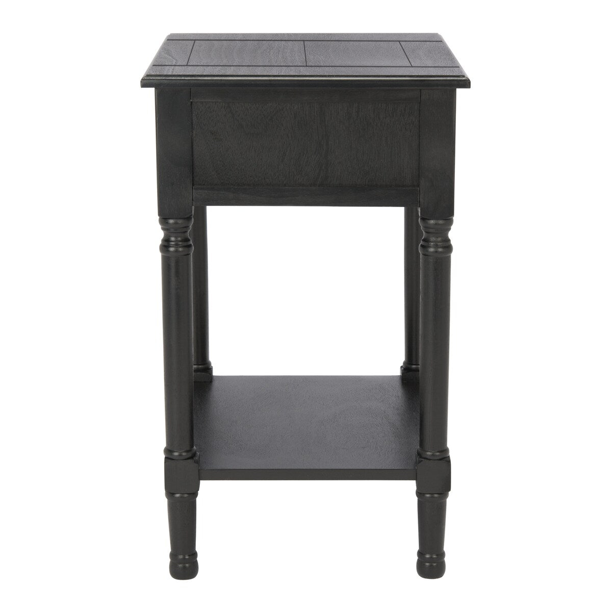 SAFAVIEH Biruta 1-Drawer Bottom Shelf Accent Table - 19" W x 15.8" L x 26" H - 19Wx16Dx26H