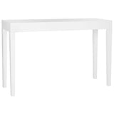 SAFAVIEH Bonny White Lacquer Console Table - 51.2" W x 13.4" L x 31.5" H - 51Wx13Dx32H