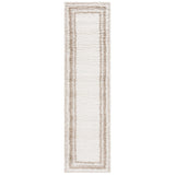 SAFAVIEH Border & Stripe Shag Rigoberta Modern 1.4-inch Thick