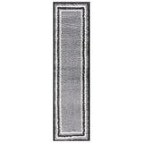 SAFAVIEH Border & Stripe Shag Rigoberta Modern 1.4-inch Thick