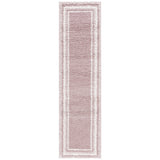 SAFAVIEH Border & Stripe Shag Rigoberta Modern 1.4-inch Thick