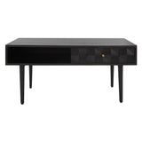 SAFAVIEH Boushra 1-Drawer 1-Shelf Coffee Table - 39 In. W x 21 In. D x 18 In. H - 39Wx21Dx18H