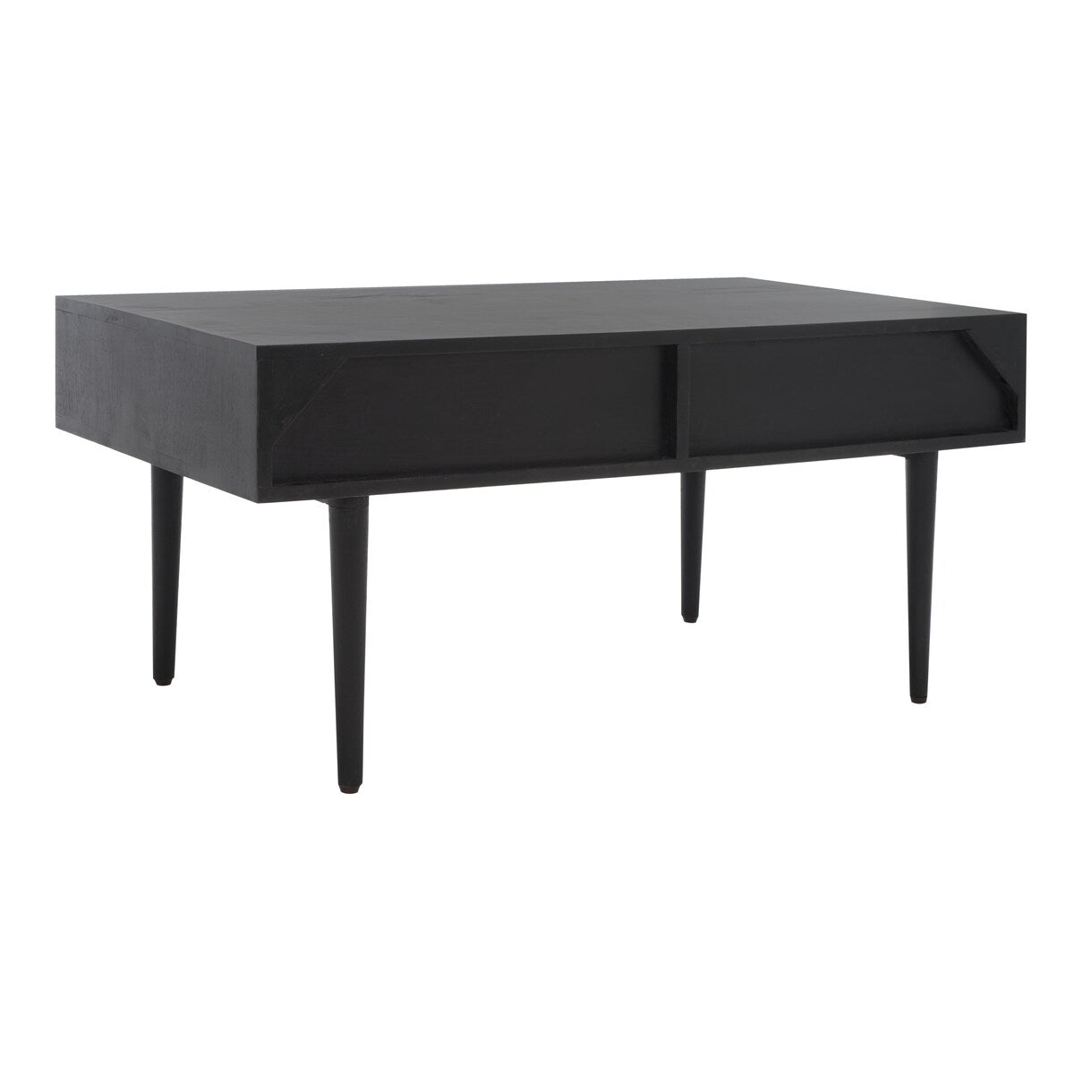 SAFAVIEH Boushra 1-Drawer 1-Shelf Coffee Table - 39 In. W x 21 In. D x 18 In. H - 39Wx21Dx18H