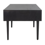 SAFAVIEH Boushra 1-Drawer 1-Shelf Coffee Table - 39 In. W x 21 In. D x 18 In. H - 39Wx21Dx18H