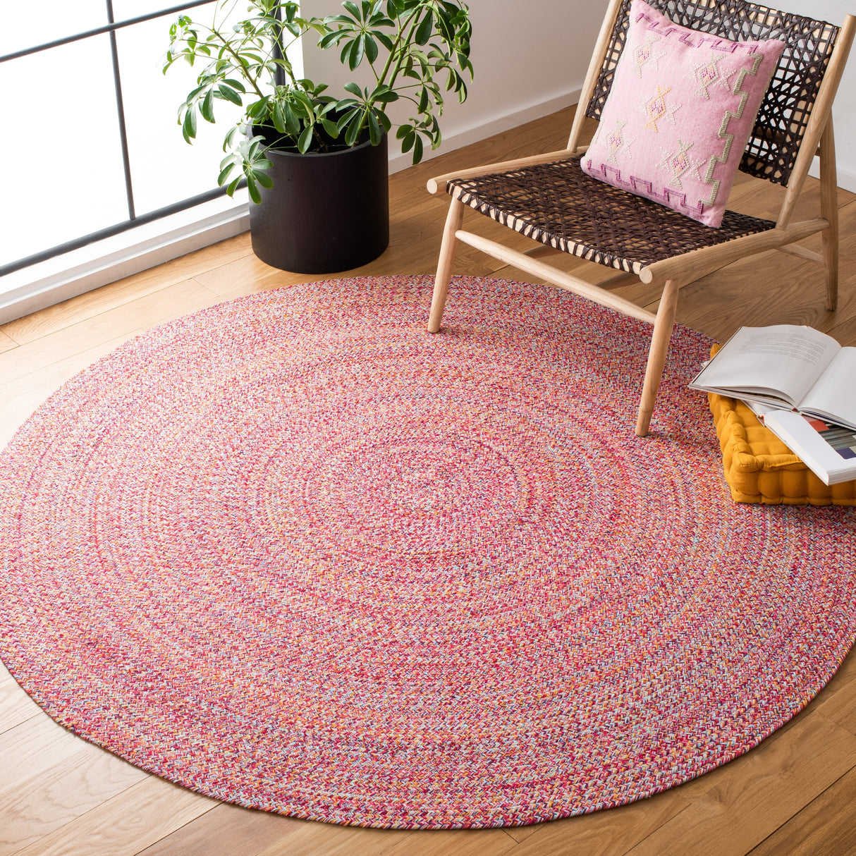 SAFAVIEH Braided Coline Cotton Flatweave Rug