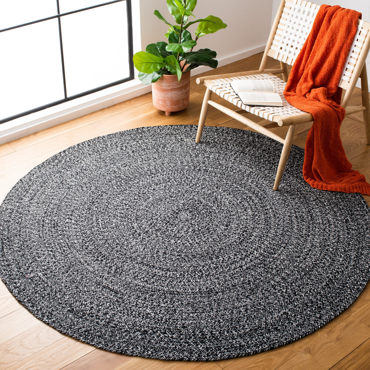 SAFAVIEH Braided Coline Cotton Flatweave Rug