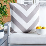 SAFAVIEH Branwen Chevron Outdoor 18-inch Accent Throw Pillow