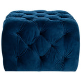 SAFAVIEH Breanne Navy Blue Ottoman