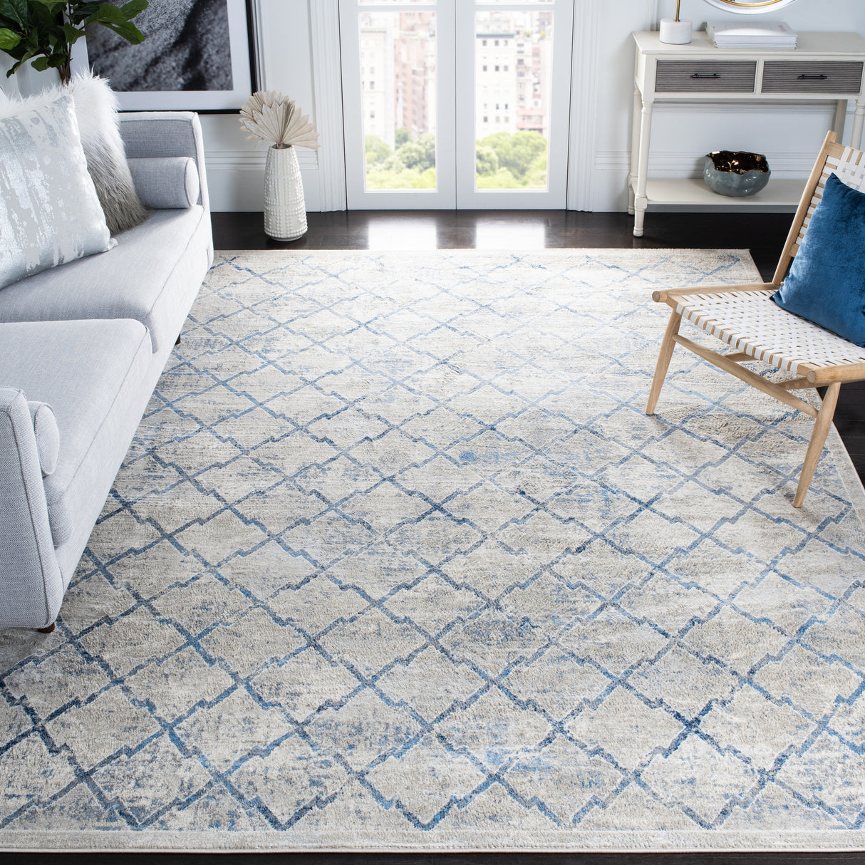 SAFAVIEH Brentwood Annelyse Traditional Oriental Trellis Rug