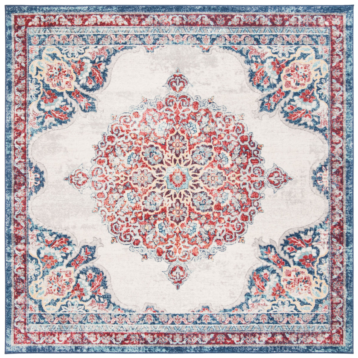 SAFAVIEH Brentwood Coralyne Traditional Oriental Rug