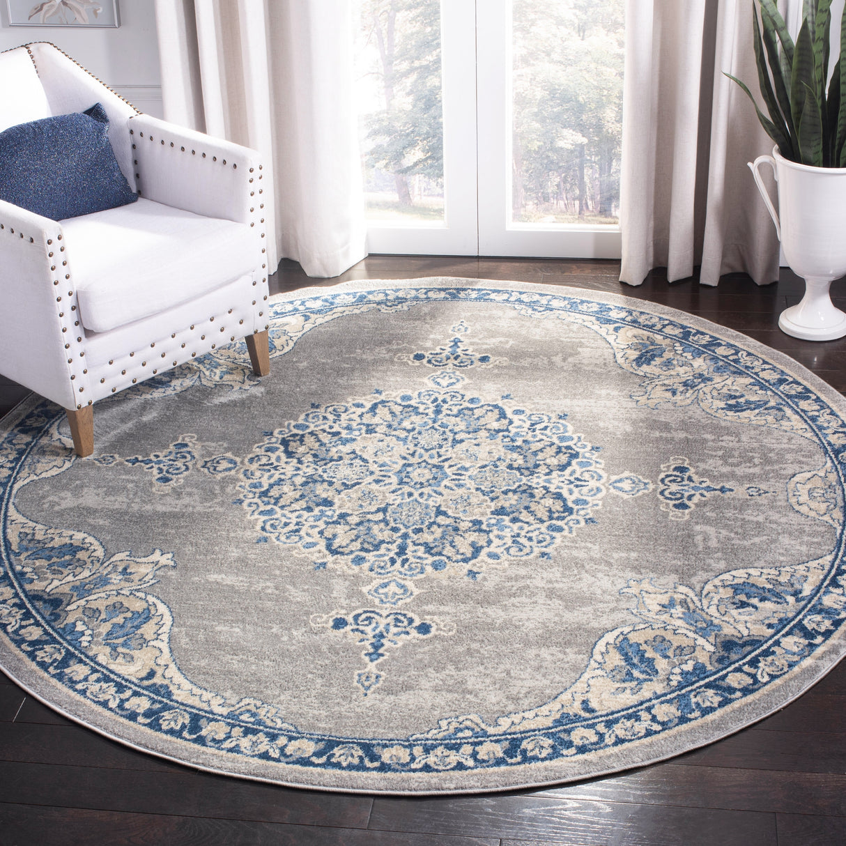 SAFAVIEH Brentwood Coralyne Traditional Oriental Rug