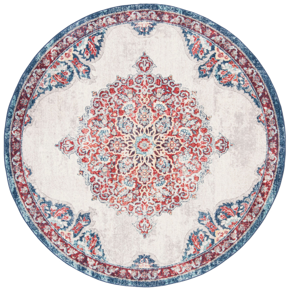 SAFAVIEH Brentwood Coralyne Traditional Oriental Rug