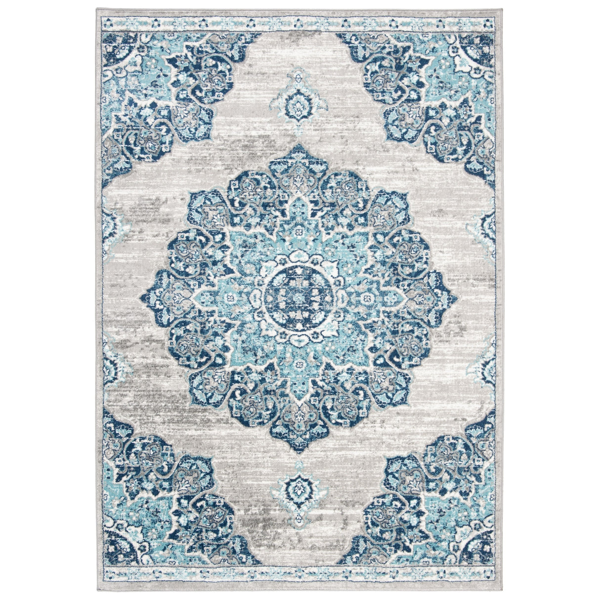 SAFAVIEH Brentwood Kiran Oriental Medallion Rug