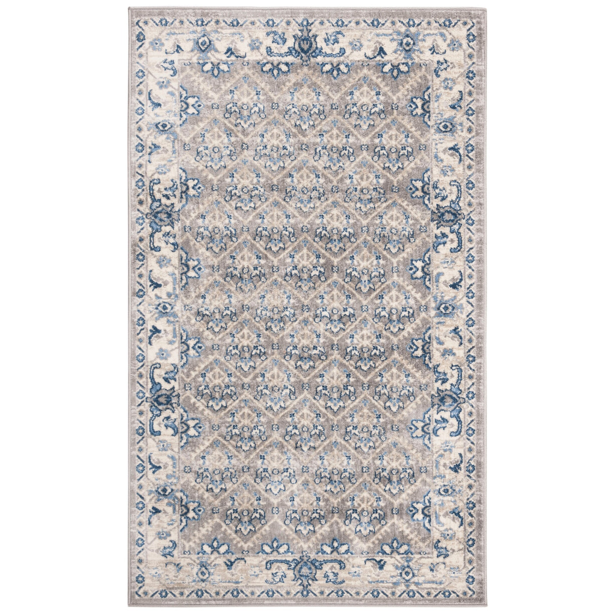 SAFAVIEH Brentwood Paunica Oriental Damask Trellis Rug