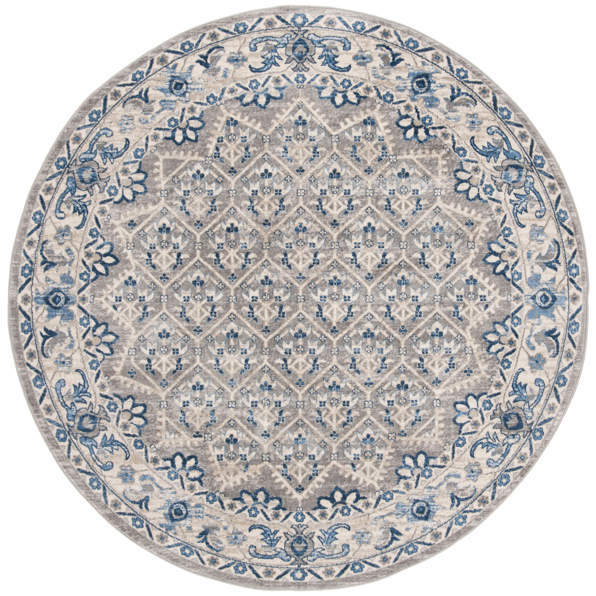 SAFAVIEH Brentwood Paunica Oriental Damask Trellis Rug