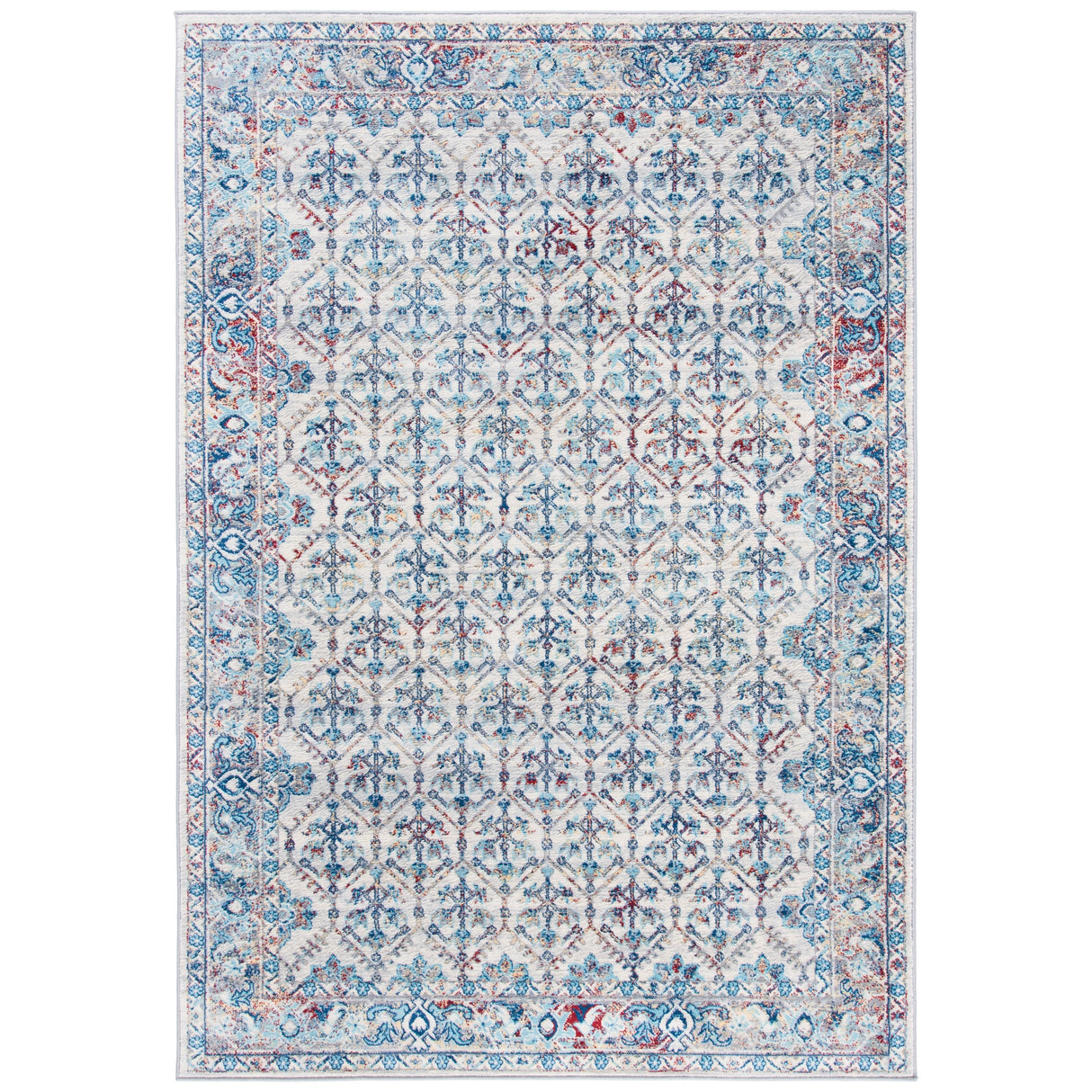 SAFAVIEH Brentwood Paunica Oriental Damask Trellis Rug