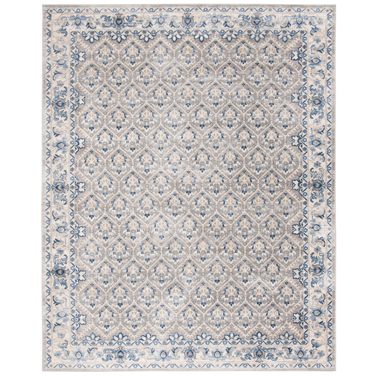 SAFAVIEH Brentwood Paunica Oriental Damask Trellis Rug