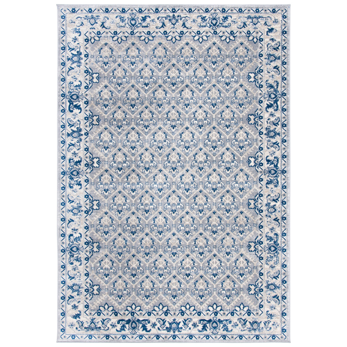 SAFAVIEH Brentwood Paunica Oriental Damask Trellis Rug