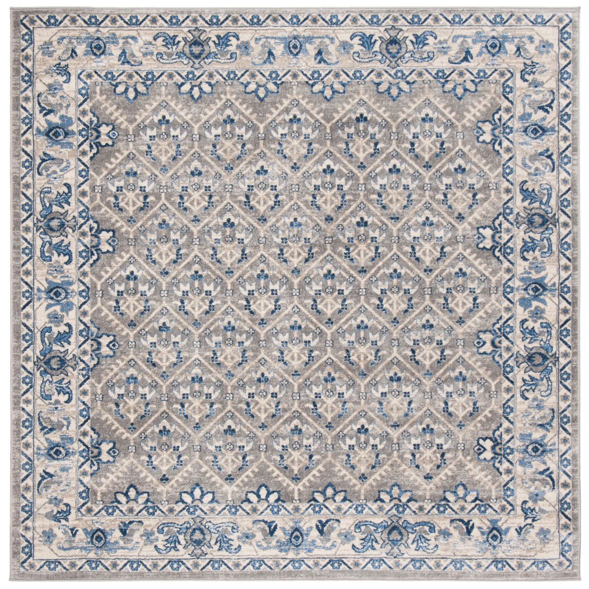 SAFAVIEH Brentwood Paunica Oriental Damask Trellis Rug