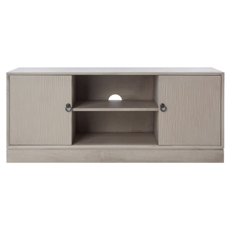 SAFAVIEH Bronwyn 2 Door 1 Shelf Media Stand - 47" W x 16" D x 20" H - 47Wx16Dx20H