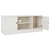 SAFAVIEH Bronwyn 2 Door 1 Shelf Media Stand - 47" W x 16" D x 20" H - 47Wx16Dx20H